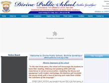 Tablet Screenshot of divinepublic.net